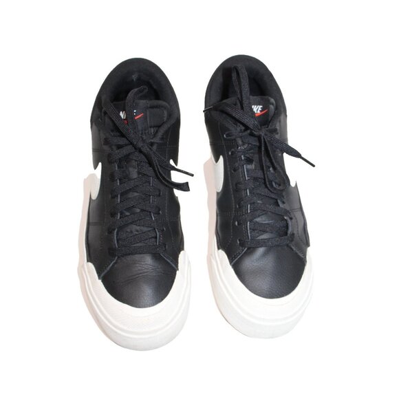 Nike Womens Court Legacy Lift DM7590-001 Black Sail Casual Shoe Sneakers Size 10 - Picture 5 of 10